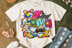 Volleyball Mama PNG Sublimation, Game Day PNG, Sports Mom Product Image 5