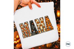 Mama Pumpkin Leopard PNG Product Image 1