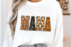 Mama Pumpkin Leopard PNG Product Image 2