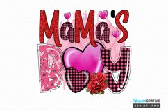 Mama's Boy Sublimation PNG Product Image 1