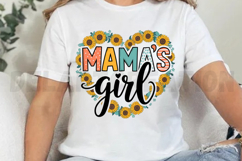 Mamas Girl Sublimation PNG Product Image 4