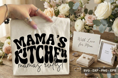 Mama’s Kitchen Mama’s Rules! - Mother's Day Design Product Image 2