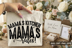 Mama’s Kitchen Mama’s Rules! - Mother's Day Design Product Image 2