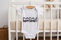 Mama's Sweetheart SVG | Baby SVG | Newborn SVG Product Image 2