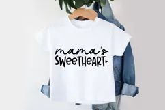 Mama's Sweetheart SVG | Baby SVG | Newborn SVG Product Image 3