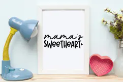 Mama's Sweetheart SVG | Baby SVG | Newborn SVG Product Image 4
