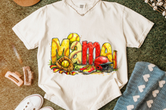 Retro Softball Mama PNG, Softball Game Day Sublimation Product Image 4