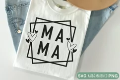 Mama SVG | Mom SVG | Mother's Day SVG | Mom Sublimation Product Image 2