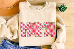 Preppy Mama Strawberry PNG, Strawberry PNG, Mama Summer PNG Product Image 1