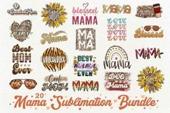 Mama Sublimation Bundle, Mother's Day PNG Files Product Image 1