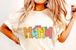 Summer Mama PNG, Hello Summer PNG, Preppy Summer PNG, Mama Product Image 2