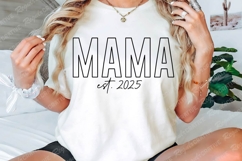 Mama SVG Design, Mother&#039;s Day SVG Design Product Image 2