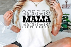 Mama SVG Design, Mother&#039;s Day T-shirt Design Product Image 2