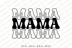 Mama SVG Design, Mother&#039;s Day T-shirt Design Product Image 1