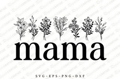 Mama SVG Design, Mother&#039;s Day SVG Design Product Image 1