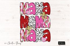 Pink Valentine Mama PNG, Valentines Day PNG Product Image 4