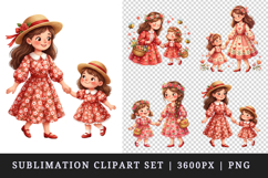 Mama clipart printable sublimation design png Product Image 1