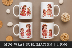 Mama mug wrap printable sublimation design Product Image 1