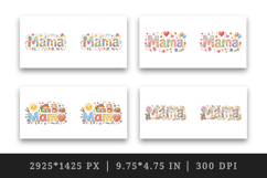 Mama mug wrap printable sublimation design Product Image 2