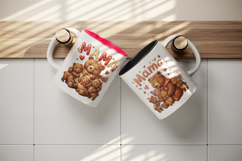 Mama mug wrap printable sublimation design Product Image 3