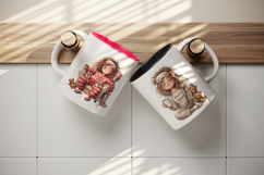 Mama mug wrap printable sublimation design Product Image 3