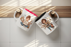 Mama mug wrap printable sublimation design Product Image 3