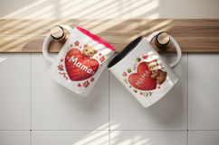 Mama mug wrap printable sublimation design Product Image 3
