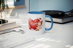 Mama mug wrap printable sublimation design Product Image 5
