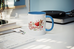 Mama mug wrap printable sublimation design Product Image 5