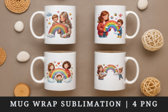 Mama mug wrap printable sublimation design Product Image 1
