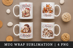 Mama mug wrap printable sublimation design Product Image 1