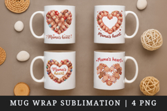 Mama mug wrap printable sublimation design Product Image 1