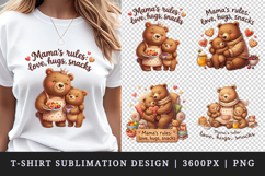 Mama t-shirt printable sublimation design png Product Image 1