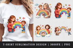Mama t-shirt printable sublimation design png Product Image 1