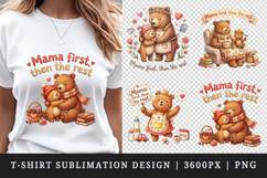 Mama t-shirt printable sublimation design png Product Image 1