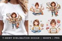 Mama t-shirt printable sublimation design png Product Image 1