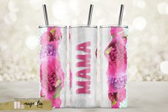 MOTHER"S DAY tumbler wrap sublimation design png with pink p Product Image 1