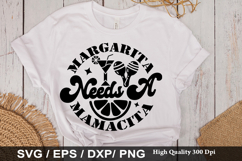Mamacita Needs A Margarita SVG - Cinco De Mayo Design Product Image 1