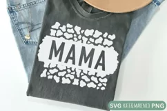 Mama Cow Print SVG | Mama Cow SVG | Western SVG Product Image 2