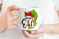 Christmas Family Pyjamas Sublimation | Christmas Elf Family Product Image 4