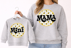 Mama &amp; Mini Bees | Mom | PNG Clipart Product Image 3