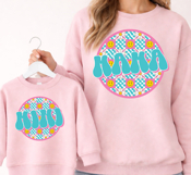 Mama &amp; Mini Retro| Mom | PNG Clipart Product Image 2