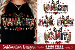Christmas Mamacita Sublimation MAMACITA, MAMÁ, MADRE, MAMI Product Image 5
