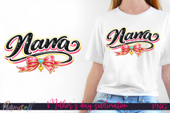 Nana Script with Bow| Mother’s Day Sublimation Product Image 1