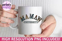 Mamaw University png, Funny Mamaw design Product Image 2