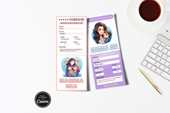 Customizable Mamma Mia Broadway Surprise Ticket Printable Product Image 10