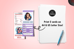 Customizable Mamma Mia Broadway Surprise Ticket Printable Product Image 4