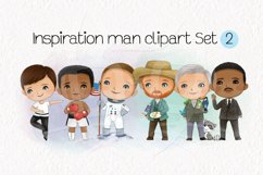 inspired man Clipart set2 Product Image 1
