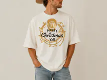 Western Christmas SVG | Cowboy Hat Merry Christmas Y’all Product Image 4