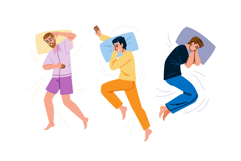 insomnia man sleep vector Product Image 1